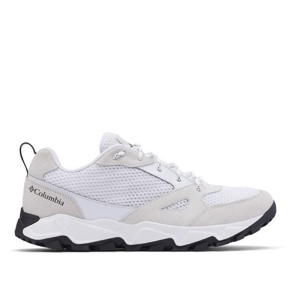 Columbia Ivo Trail Sneakers White Black For Men's NZ78092 New Zealand